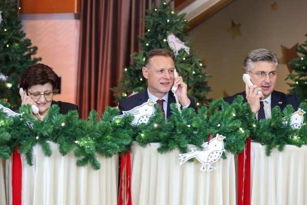 Pozivni centar 19. humanitarnog koncerta 'Želim život'