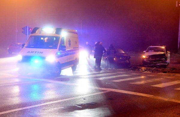Prometna nesreća u Zagrebu