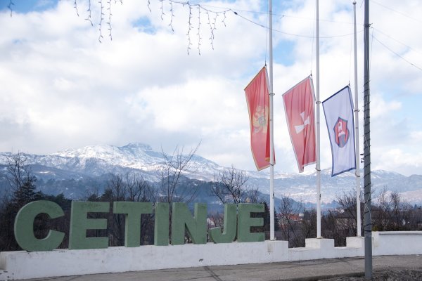 Cetinje: Prazne ulice dan nakon strašnog zločina