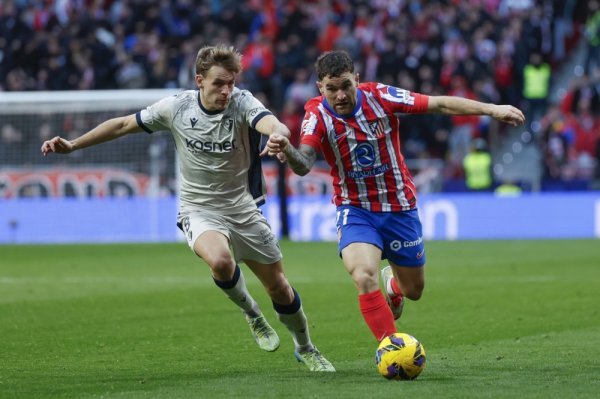 Atletico Madrid - Osasuna, španjolska liga, 12.1.2025.