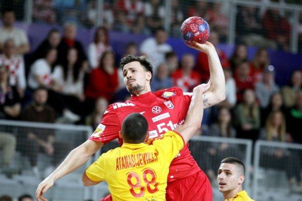 Hrvatska - Makedonija, rukomet, pripreme za SP, 8.1.2025.