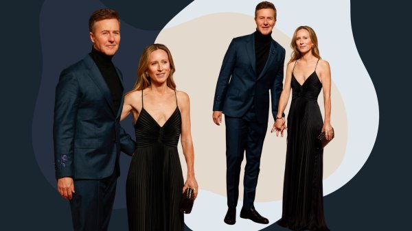 Edward Norton i Shauna Robertson