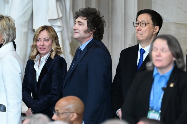 Georgia Meloni, Javier Milei, Han Zheng