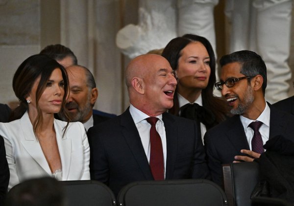 Lauren Sanchez i Jeff Bezos