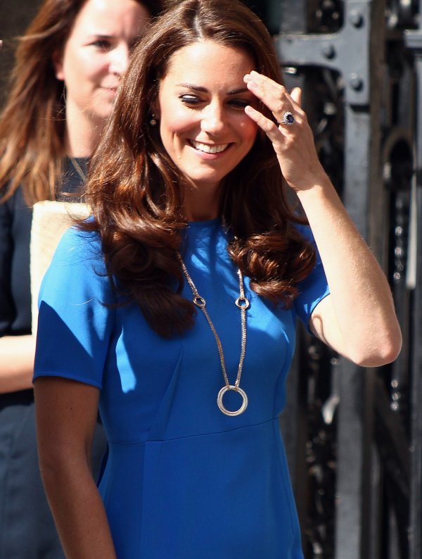 Kate Middleton 2012. godine u Nacionalnoj galeriji portreta