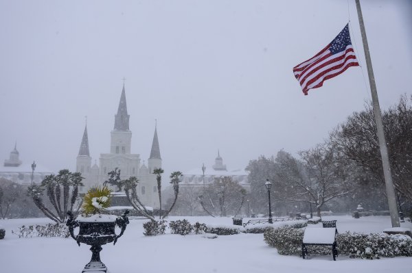 Snijeg u New Orleansu