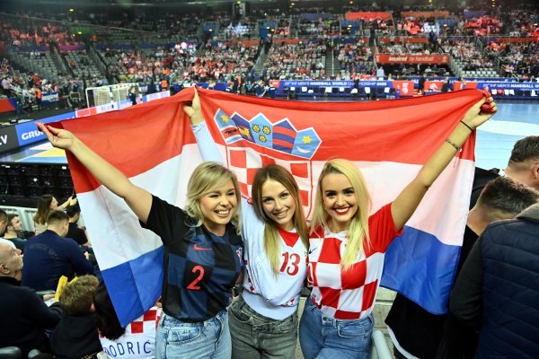 Navijači, Hrvatska - Island, rukomet, SP, 24.1.2025.