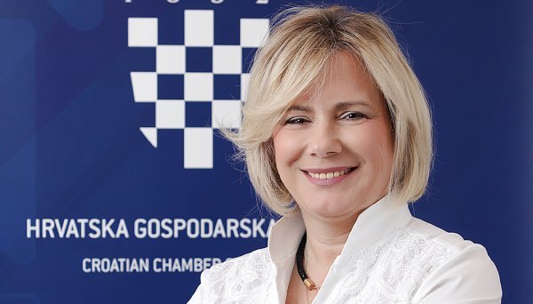 Potpredsjednica HGK za graditeljstvo, promet i veze Mirjana Čagalj