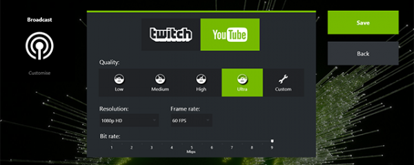 Nove opcije u GeForce Experienceu Nvidia