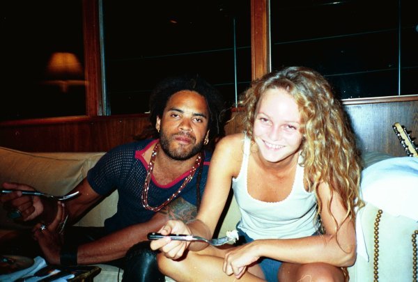 Lenny Kravitz i Vanessa Paradis