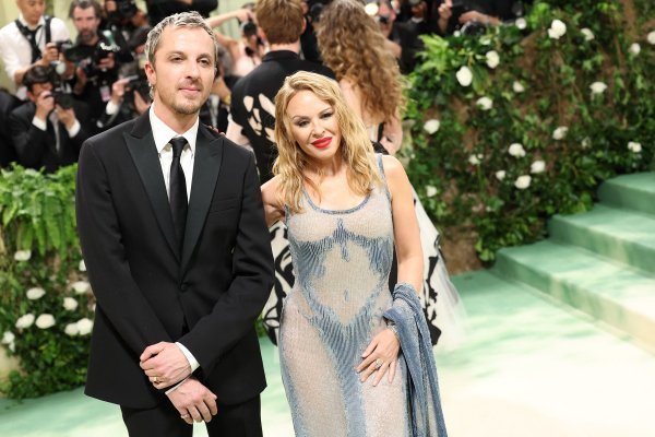 Glenn Martens i Kylie Minogue na Met Gali