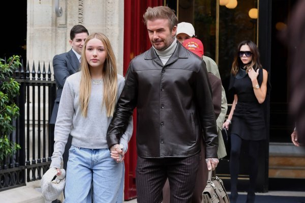 Harper Beckham i David Beckham