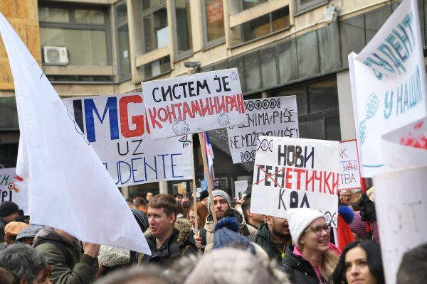 Profesori beogradskih fakulteta pružili podršku studentima