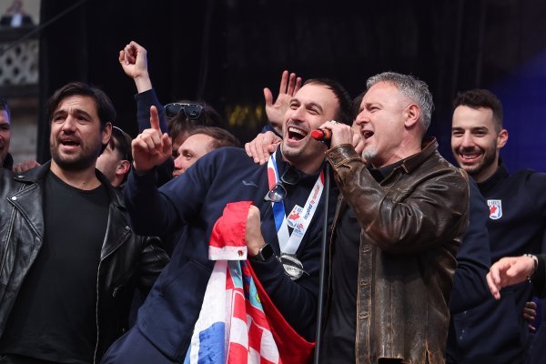 Nastup Marka Perkovića Thompsona na Trgu bana Jelačića