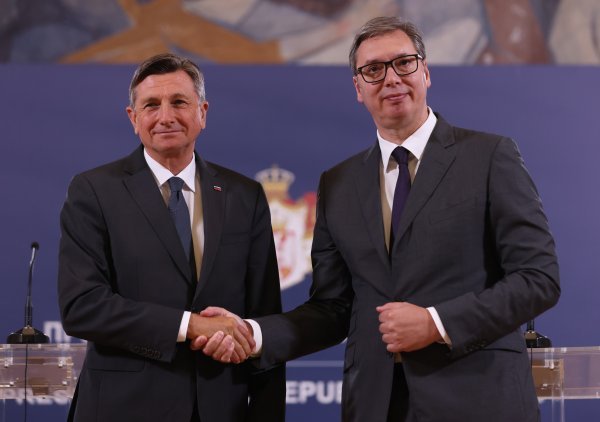 Jedan od posljednjih državničkih posjeta Boruta Pahora bio je upravo dolazak u Beograd i sastanak s Vučićem