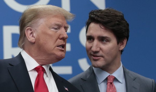 Donald Trump i Justin Trudeau