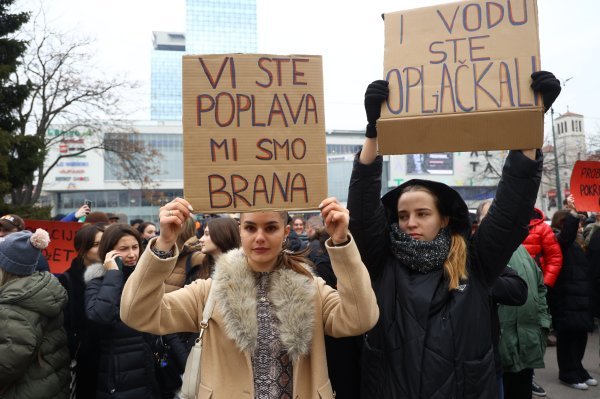 Prosvjed studenata u Sarajevu