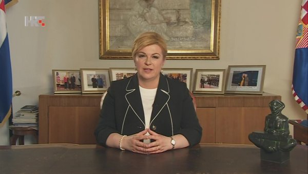 Predsjednica Kolinda Grabar Kitarović  Tportal/screenshot