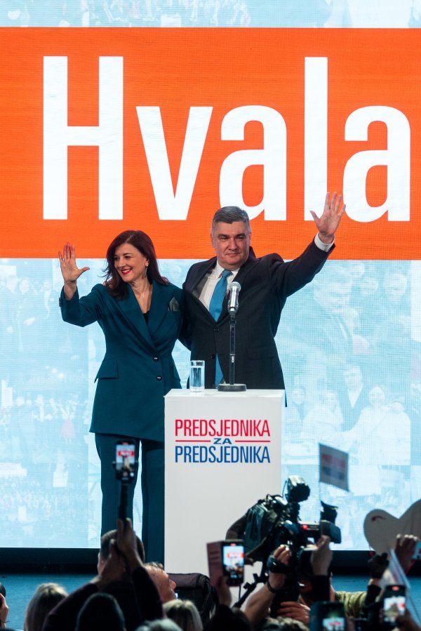 Sanja Musić Milanović i Zoran Milanović