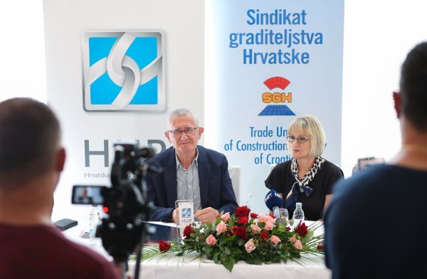 Potpisivanje Kolektivnog ugovora između HUP-ove Udruge poslodavaca graditeljstva i Sindikata graditeljstva Hrvatske