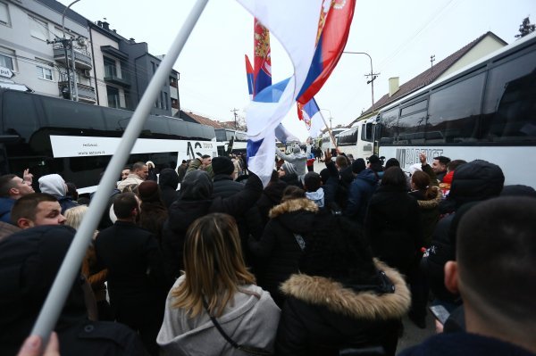 Aleksandar Vučić na skupu 'Vojvodina je Srbija' u Srijemskoj Mitrovici