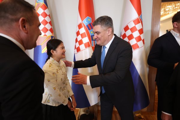 Chriztel Renae Aceveda i Zoran Milanović
