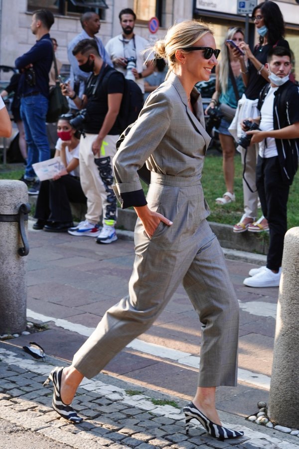 Lisa Aiken, Milano street style