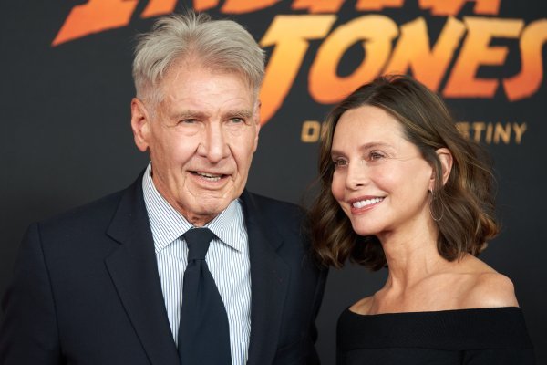 Calista Flockhart i Harrison Ford