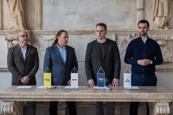 Toni Cinotti, Marin Rožić, Ante Škrobica i Ivan Šustić