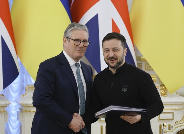 Starmer i Zelenski