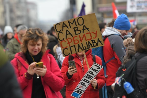 Prosvjed studenata u Nišu