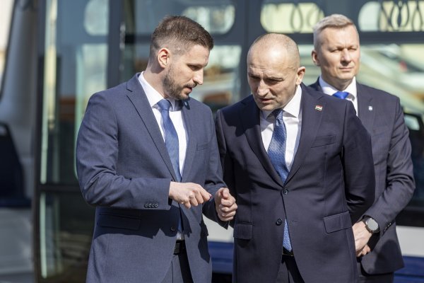 Predstavljanje tramvaja u Osijeku