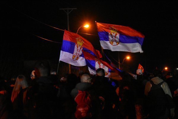 Doček srpskih studenata