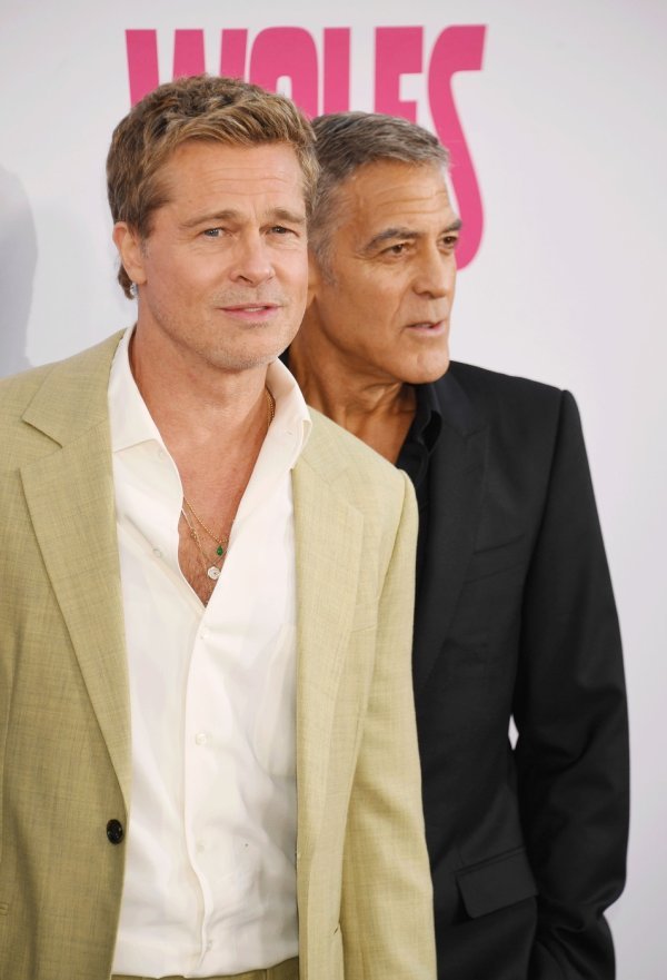 George Clooney i Brad Pitt