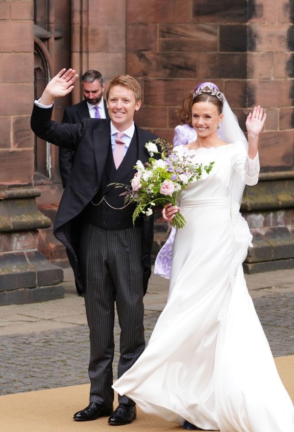 Hugh Grosvenor i Olivia Henson