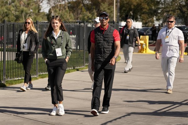 Tiger Woods, Kai Trump i Vanessa Trump