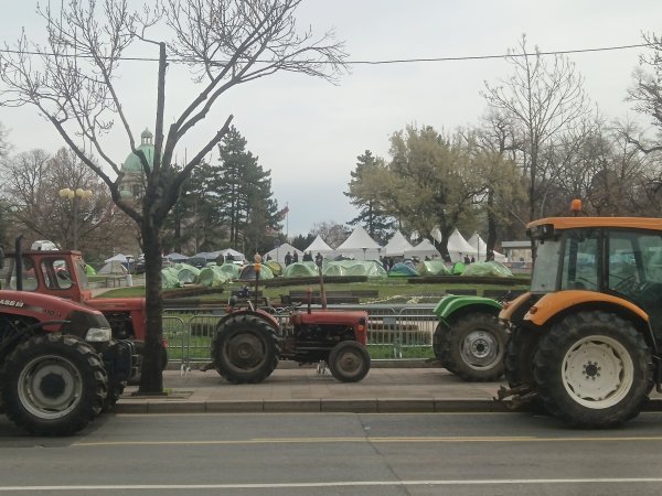Traktori u Pionirskom parku