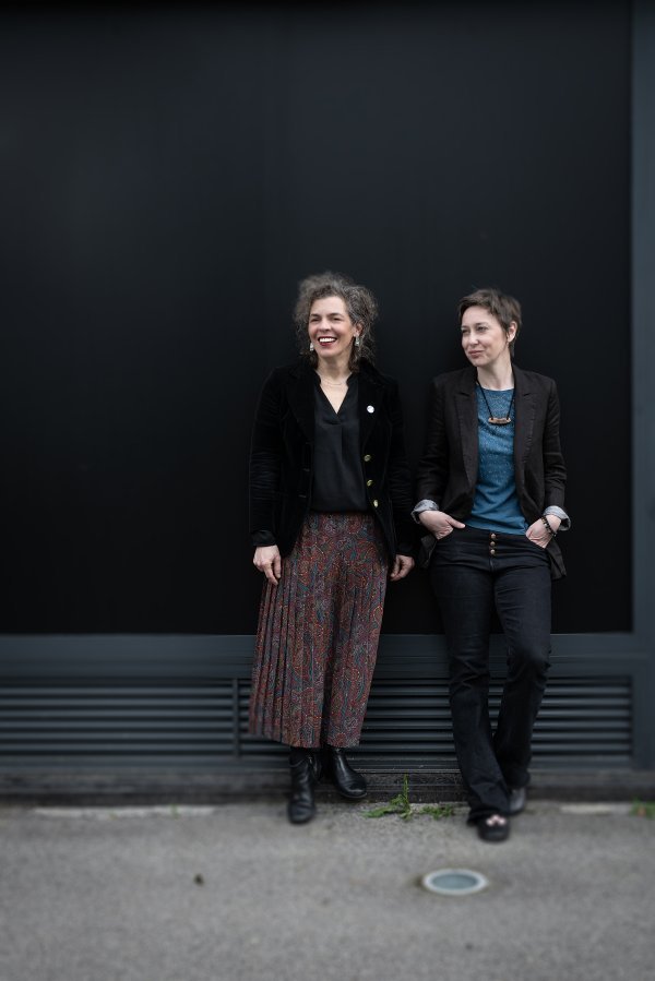 Ljubica Letinić i Lana Deban, osnivačice aplikacije book&zvook