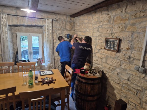 Montaža u roku jednog dana, »ključ u ruke«. Bez prašine i nečistoća nakon.