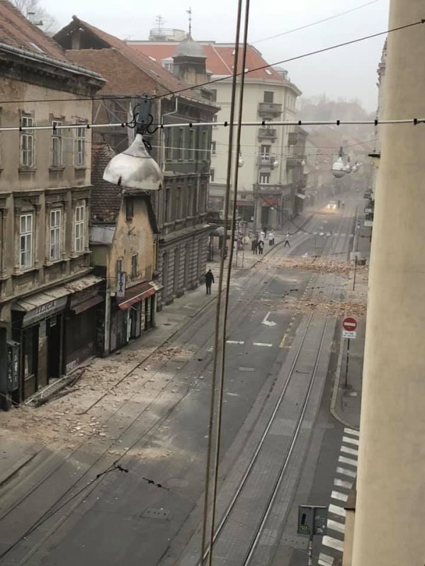 Potres u Zagrebu