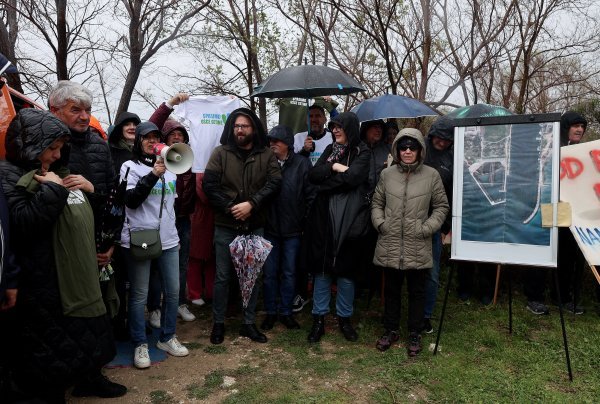 Prosvjed protiv izgradnje marine na ušću Cetine