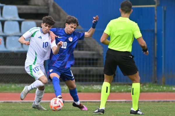 Hrvatska U-17 - Italija U-17, nogomet, U-17, 26.3.2025.