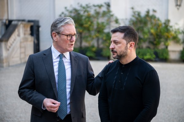 Keir Starmer i Volodimir Zelenski