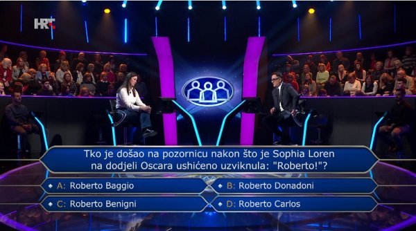 Tko želi biti milijunaš? (Kristina Mordžin)