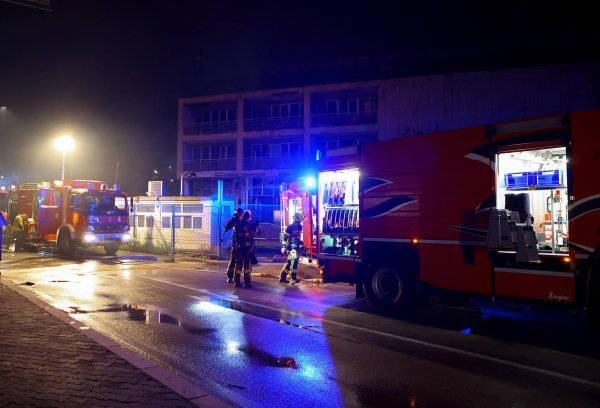 Požar u napuštenoj zgradi Dalmacijavina