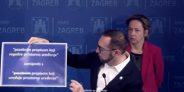 Tomašević je pokazao zašto ministarstvo nije dalo suglasnost za novi GUP