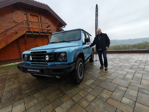 INEOS Grenadier - hrvatska premijera (na slici Zvonimir Martinčević, novinar Autozone)