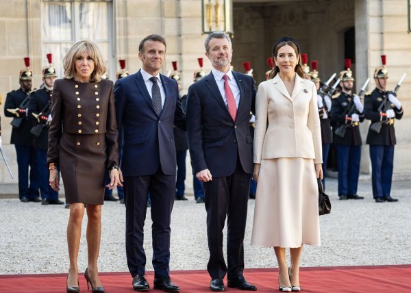 Brigitte Macron i kraljica Mary