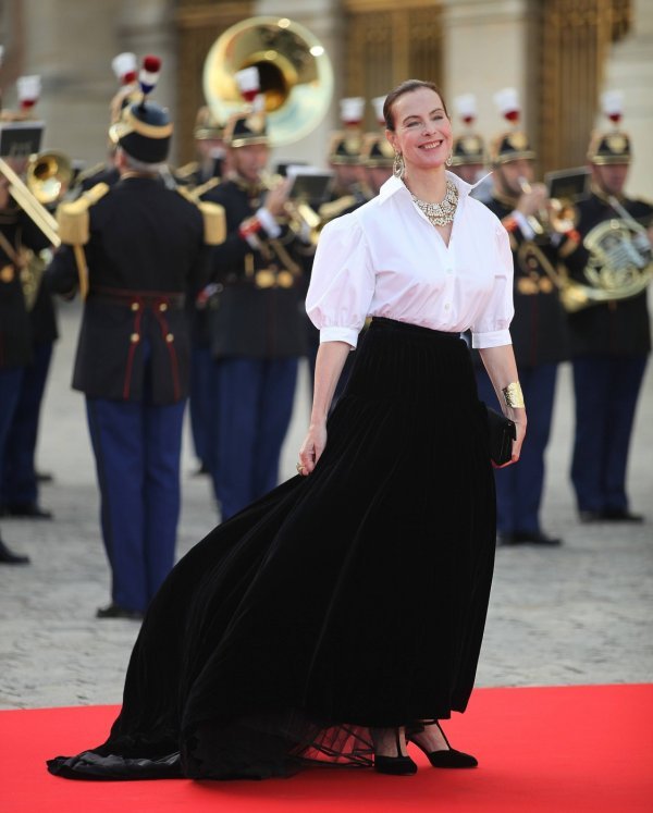 Carole Bouquet u dvorcu Versailles 2023. godine
