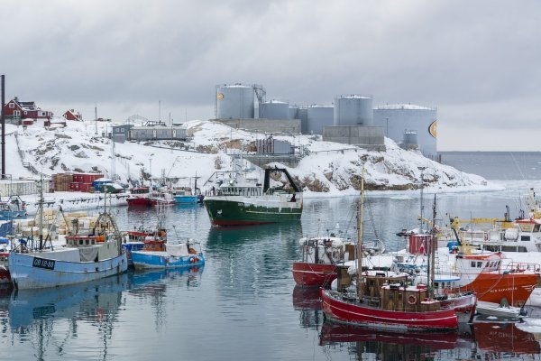 lulissat, ribarska luka na Grenlandu